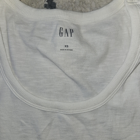 Gap ribbed puff sleeve short sleeve t shirt xs new with tags - Picture 6 of 7